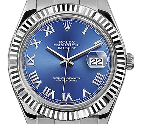 rolex datejust ii roman numerals blue|Rolex Datejust ii roman numerals.